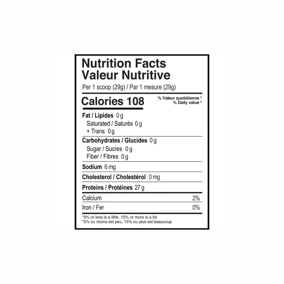 BELIEVE SUPPLEMENTS - Transparent Isolate - 4lbs + Saveur GRATUITE