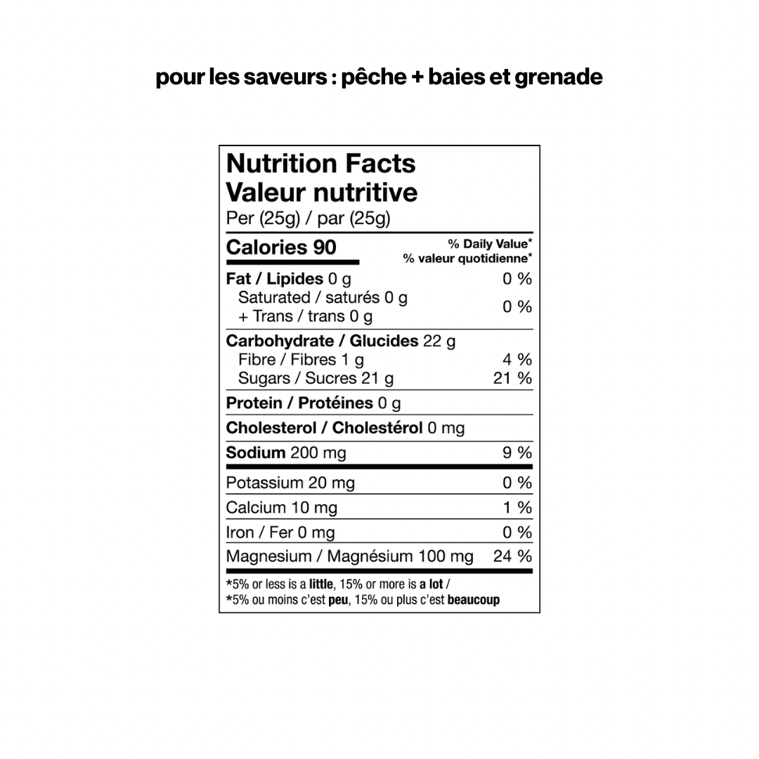 KRONO NUTRITION - Mélange boisson sportive