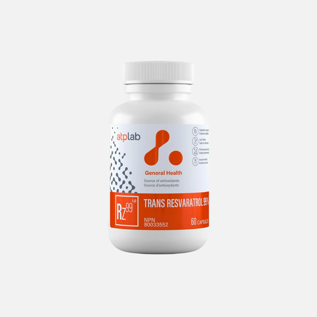 ATP Lab - Trans Resveratrol 99% 90 caps