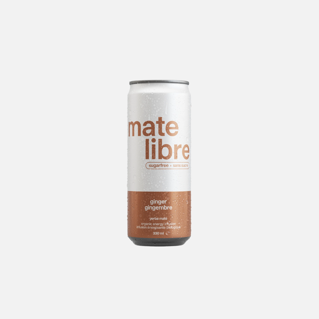 MATE LIBRE - Infusion énergisante biologique sans sucre (330ml)
