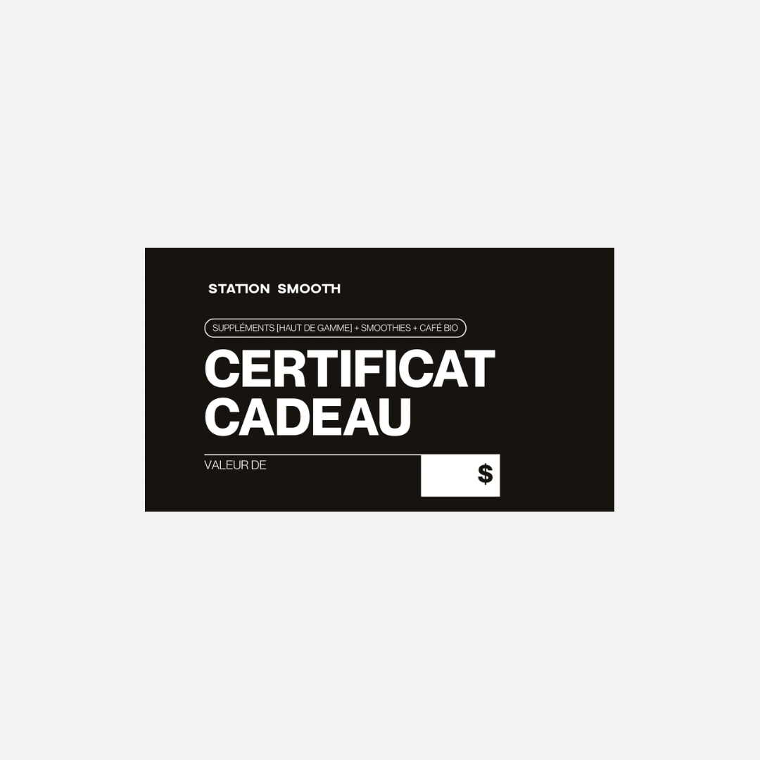 CERTIFICAT CADEAU
