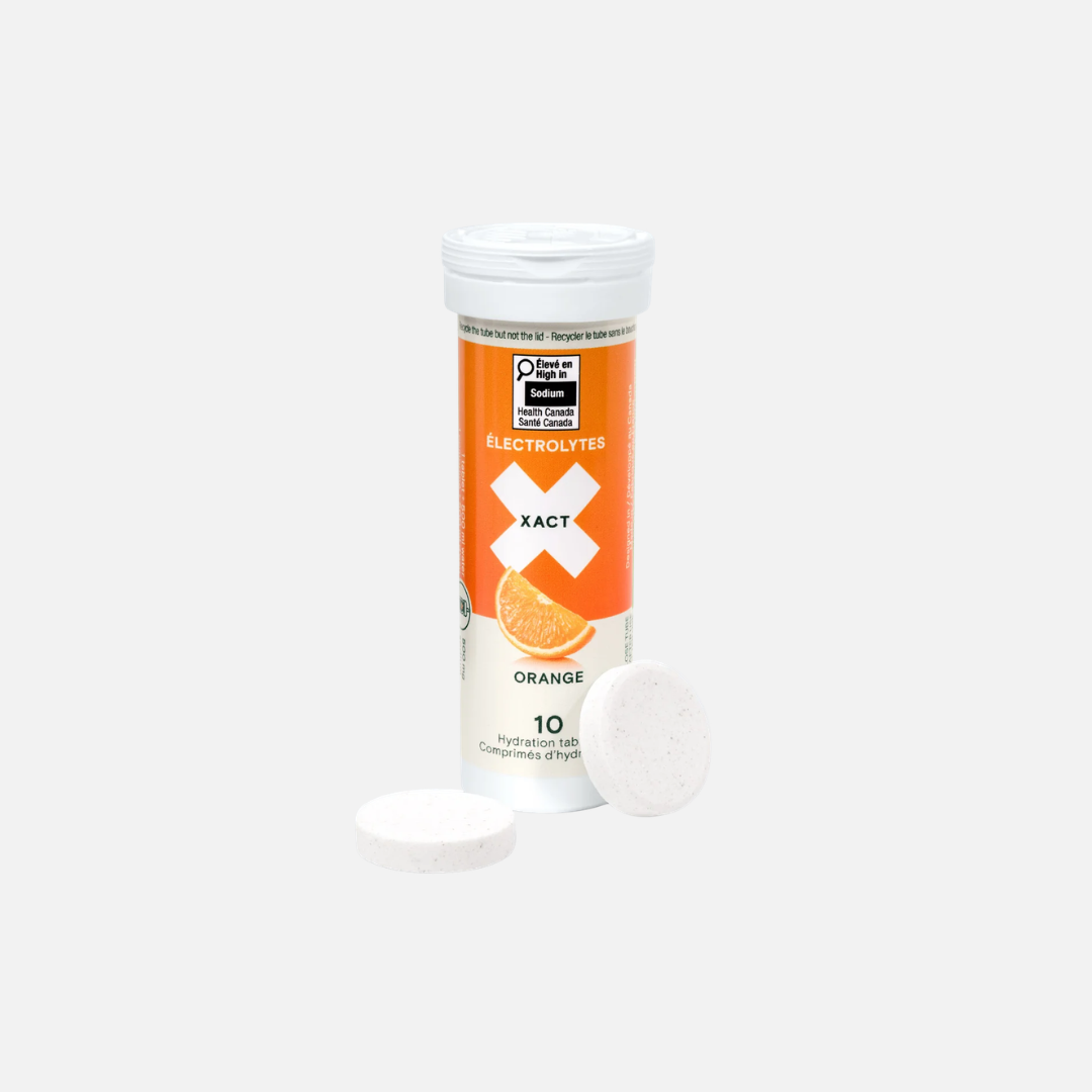 XACT - Électrolytes Comprimés d'hydratation sportive