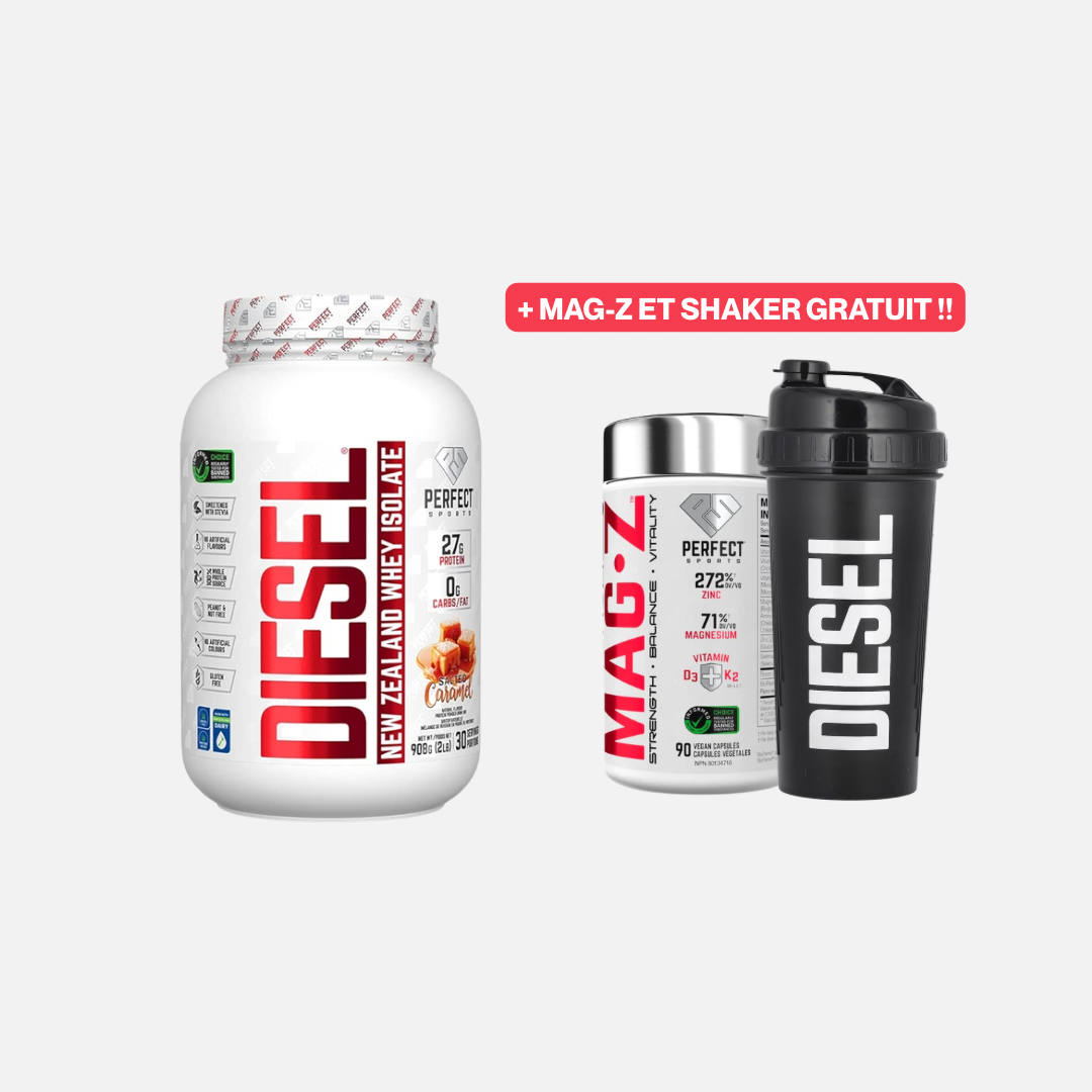 DIESEL WHEY ISOLATE + GRATUITÉS