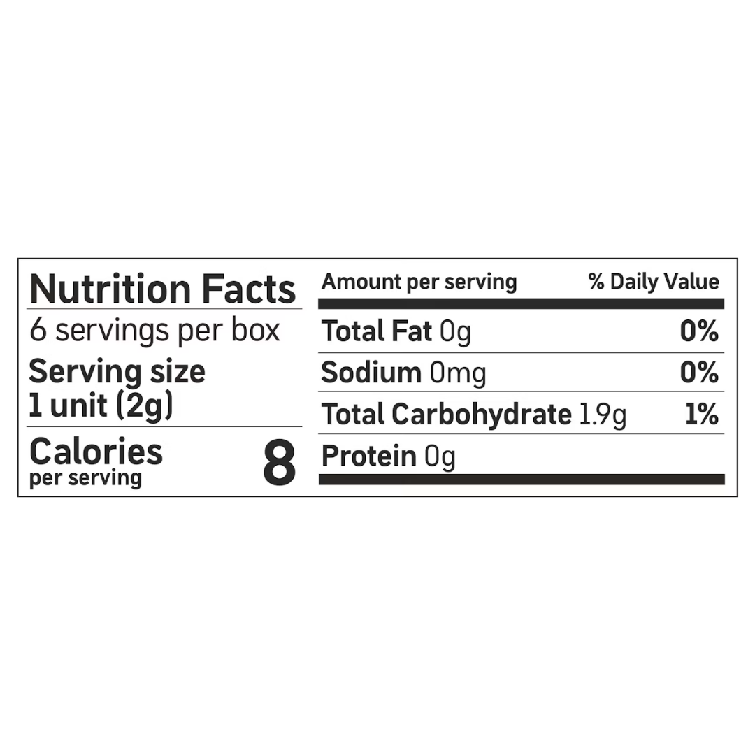 Informations nutritionnelles