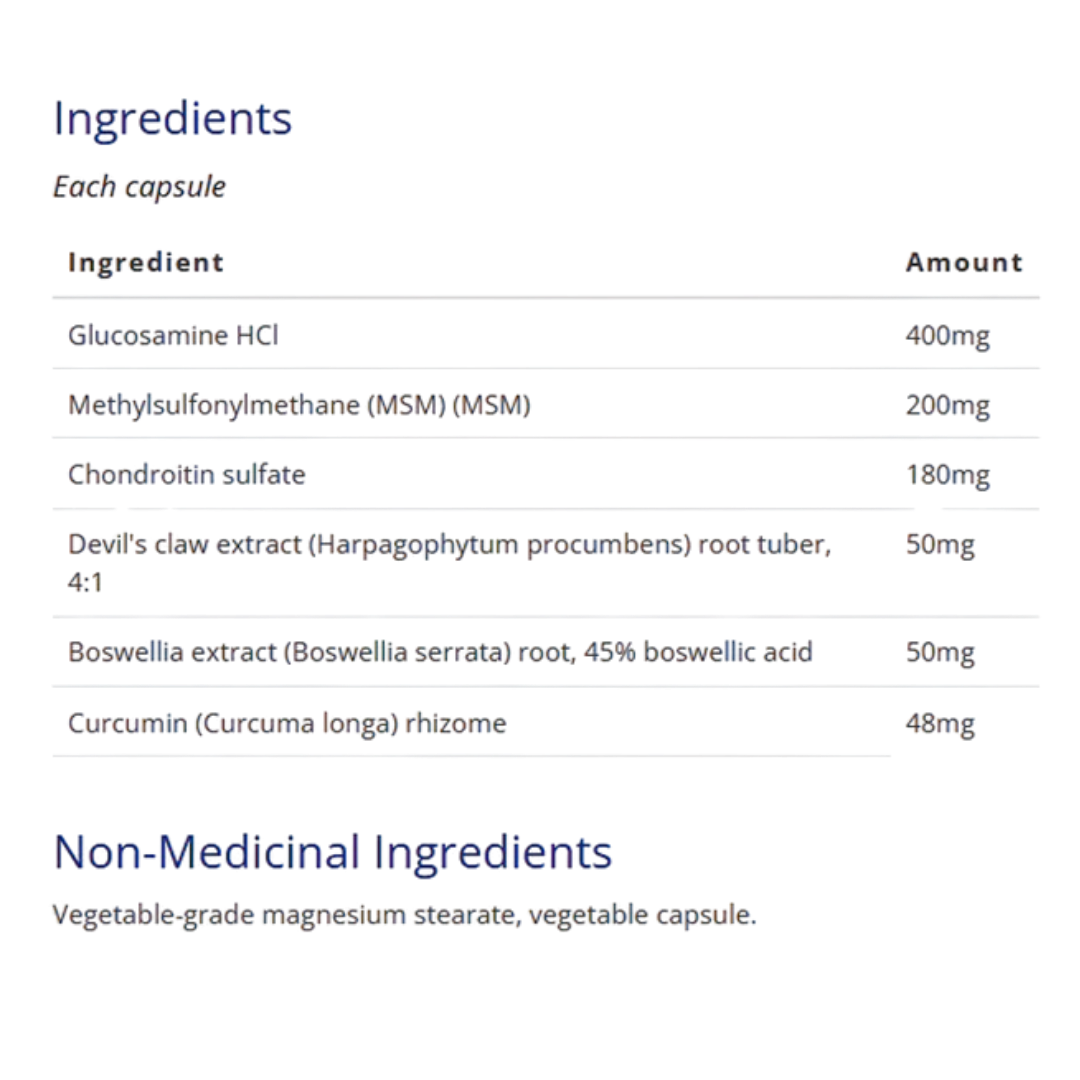 Informations nutritionnelles