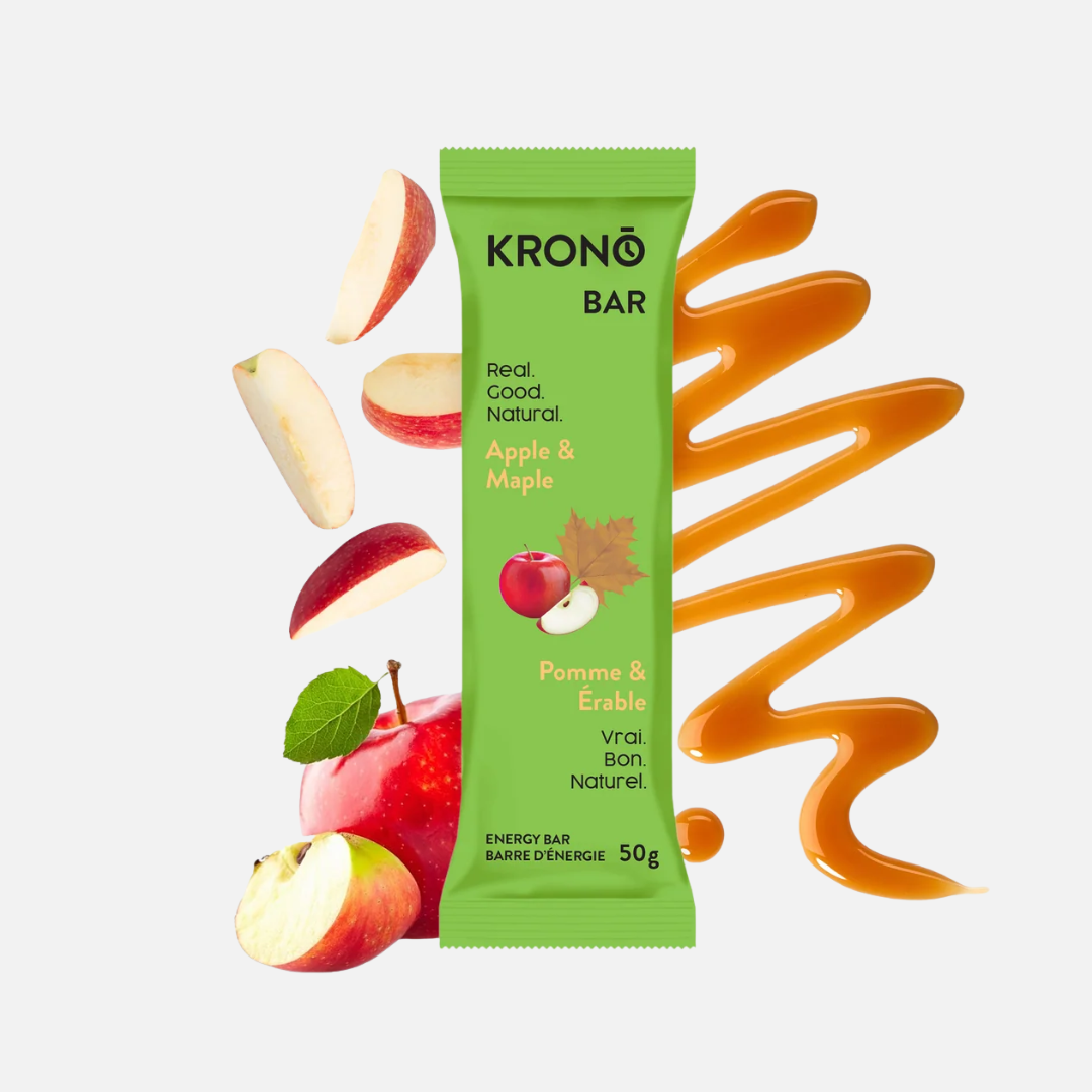 KRONO NUTRITION Barre d'énergie - Pomme et Érable