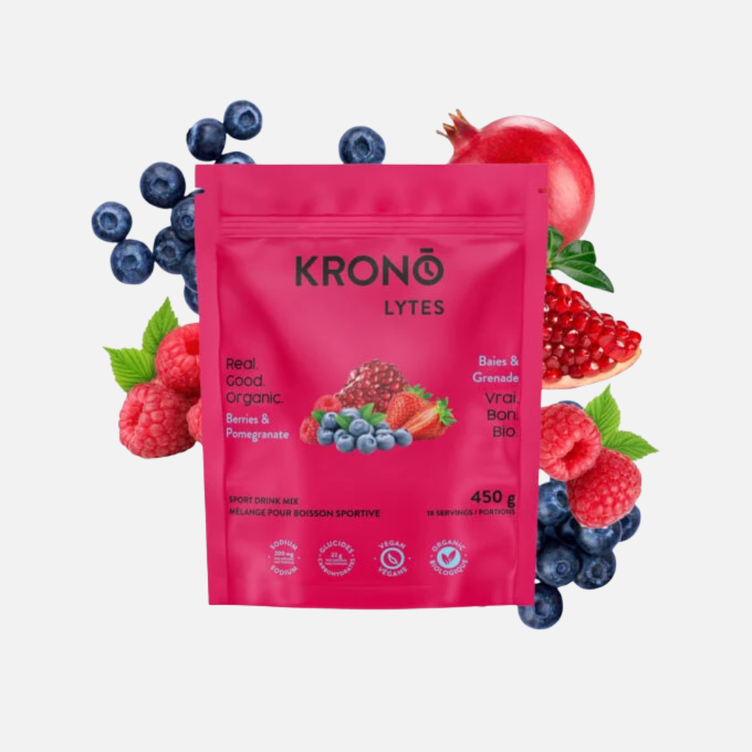 KRONO Mélange Boisson Sportive Kronolytes - Baies et Grenade