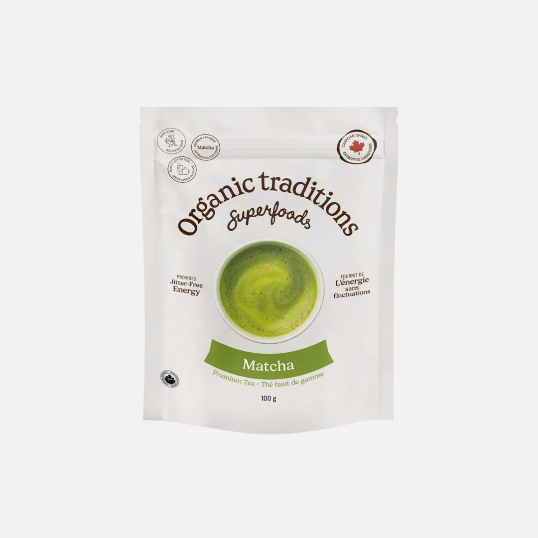 ORGANIC TRADITIONS - Thé Matcha Haut de Gamme