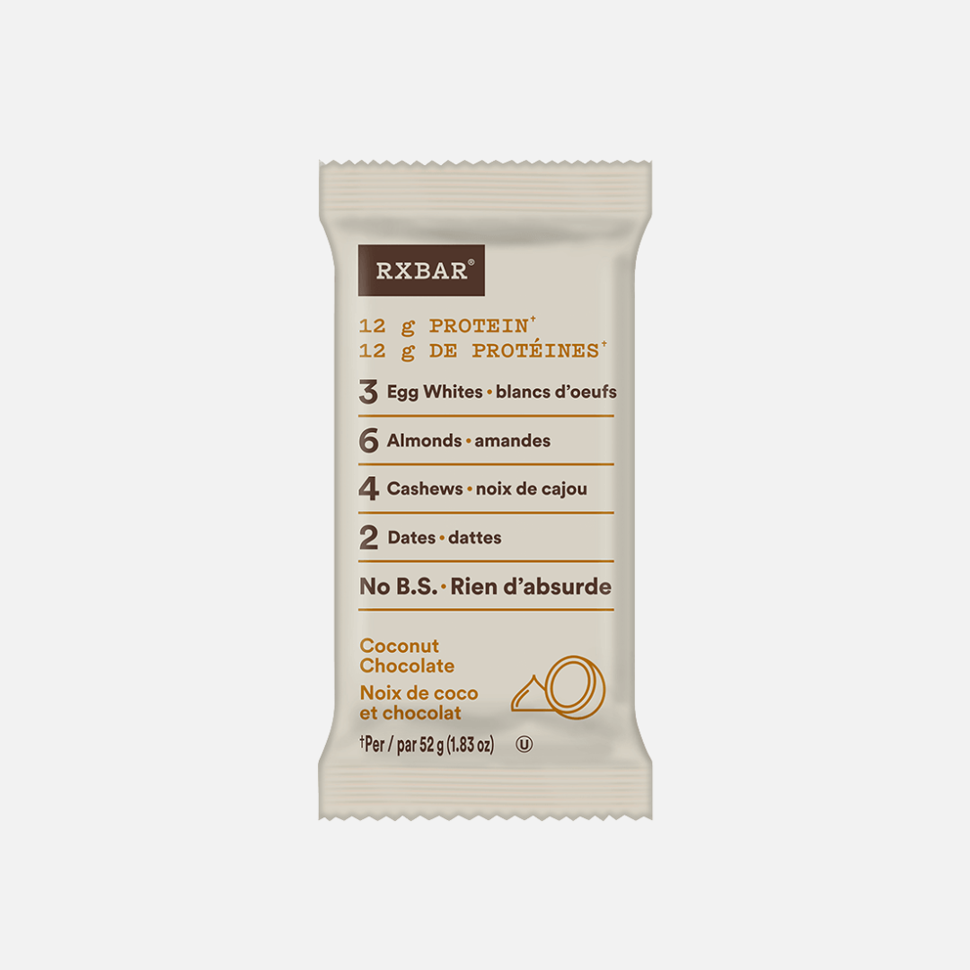 RX BAR Barres Protéinées - Noix de Coco et Chocolat