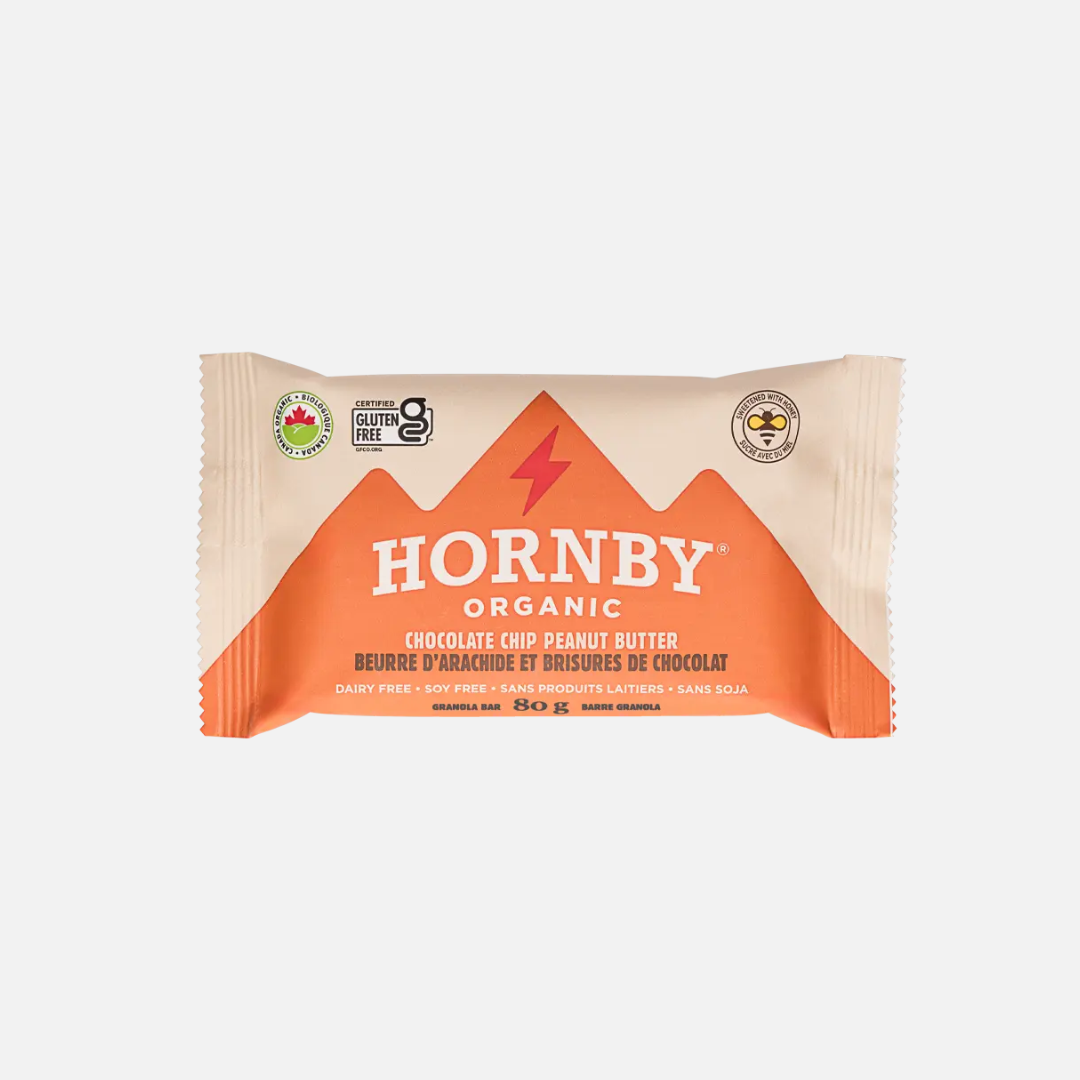 HORNBY Barre d'Énergie Biologique - Graines de Citrouille et Fudge