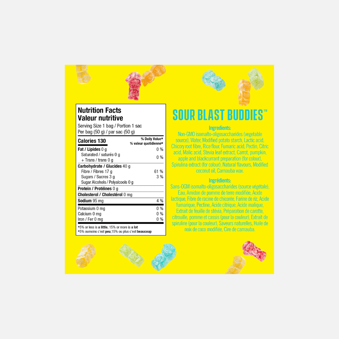 SMART SWEETS - Bonbons sans sucre