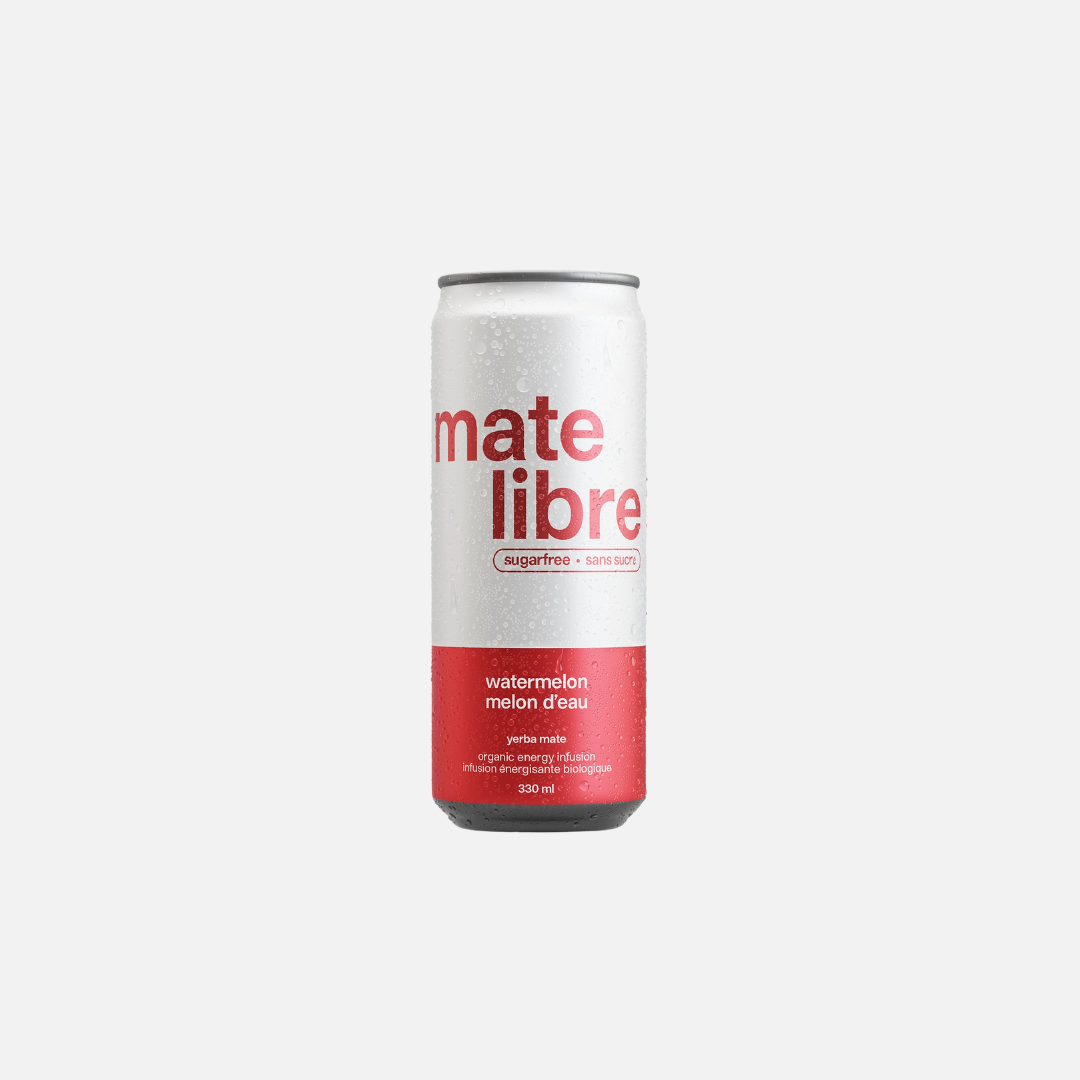 MATE LIBRE - Infusion énergisante biologique sans sucre (330ml)
