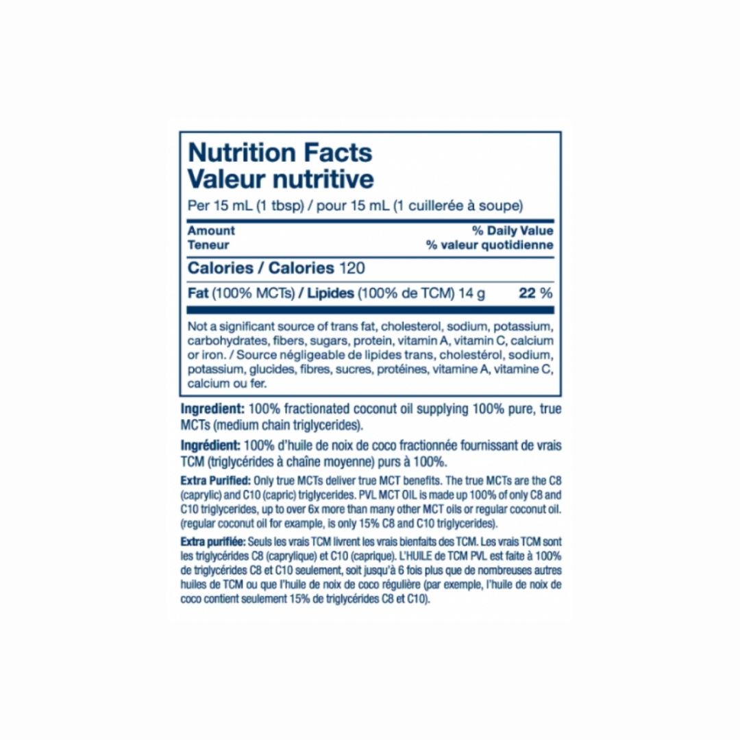 PVL - Huile MCT - 946ml