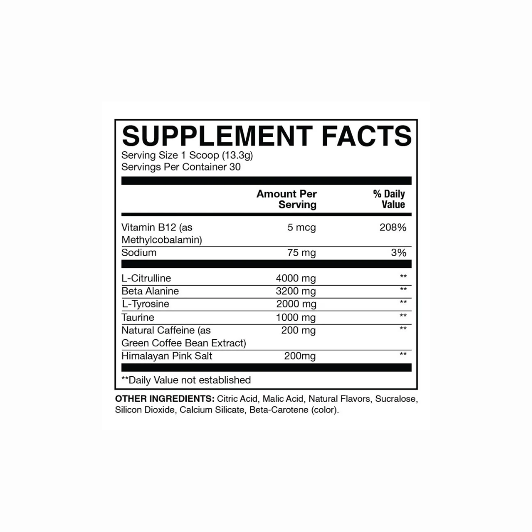 RAW / BUM - Essentiel Pre-Workout