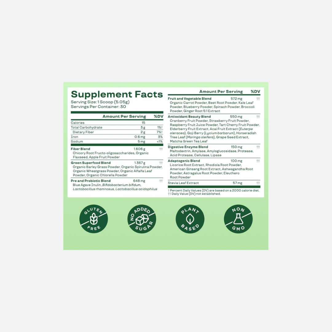 BLOOM NUTRITION - Légumes Verts et Superaliments