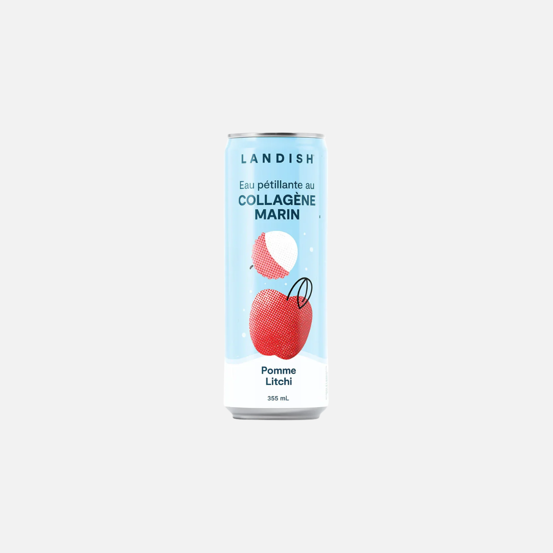 LANDISH - Collagène Marin Eau pétillante (6 unités)