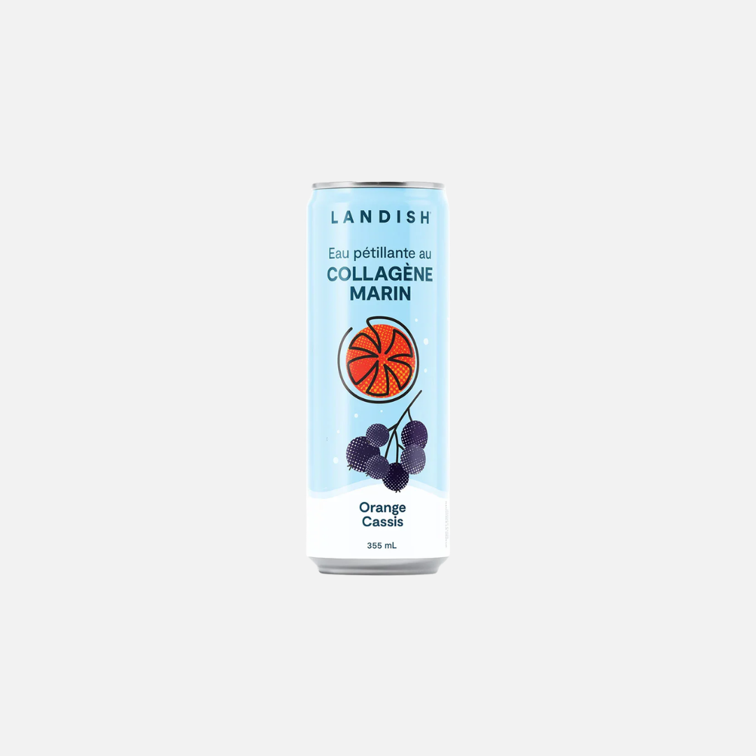 LANDISH - Collagène Marin Eau pétillante (6 unités)