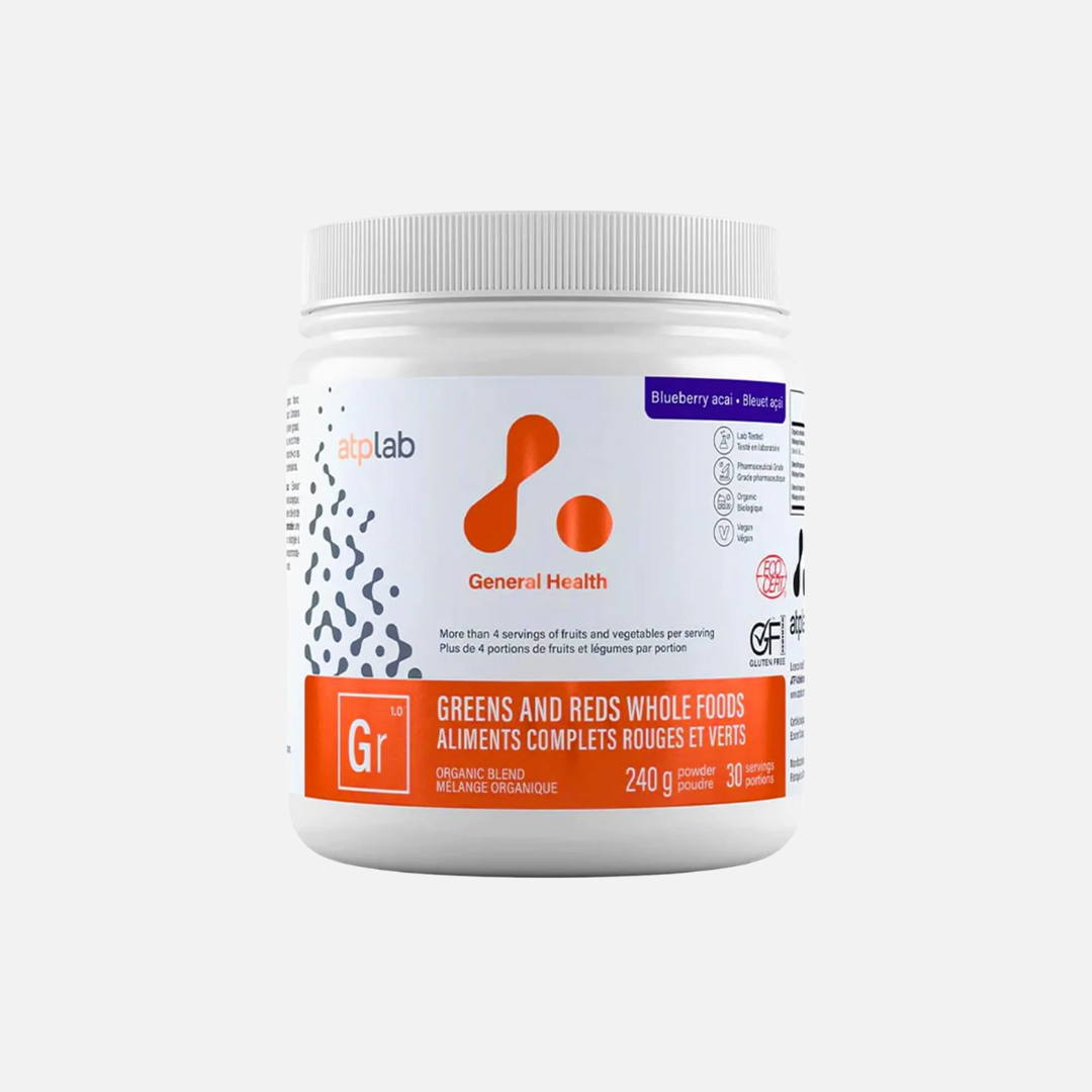 ATP Lab - Aliments Complets Rouges Et Verts Biologiques