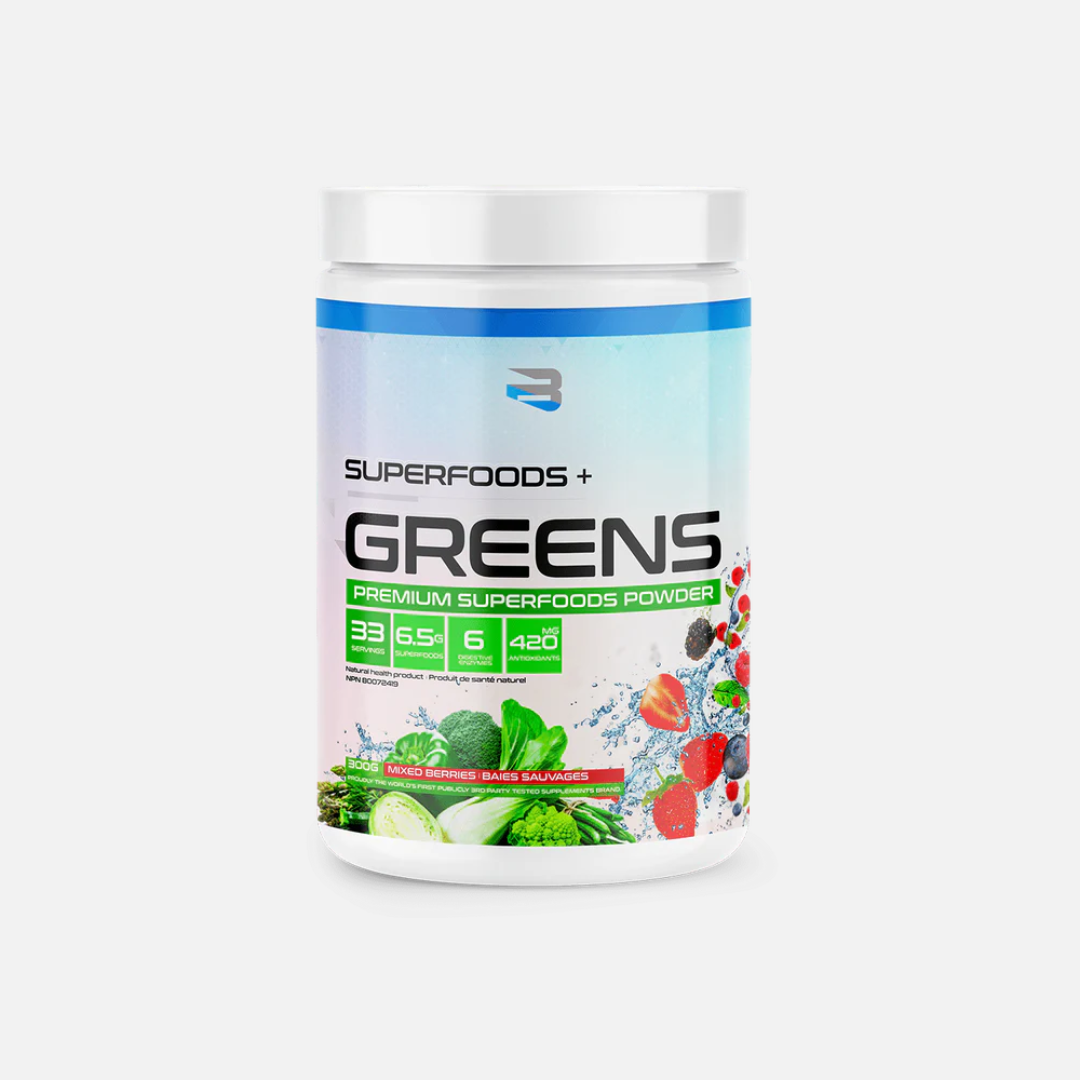 BELIEVE SUPPLEMENTS - Superfoods + Greens - 300g
