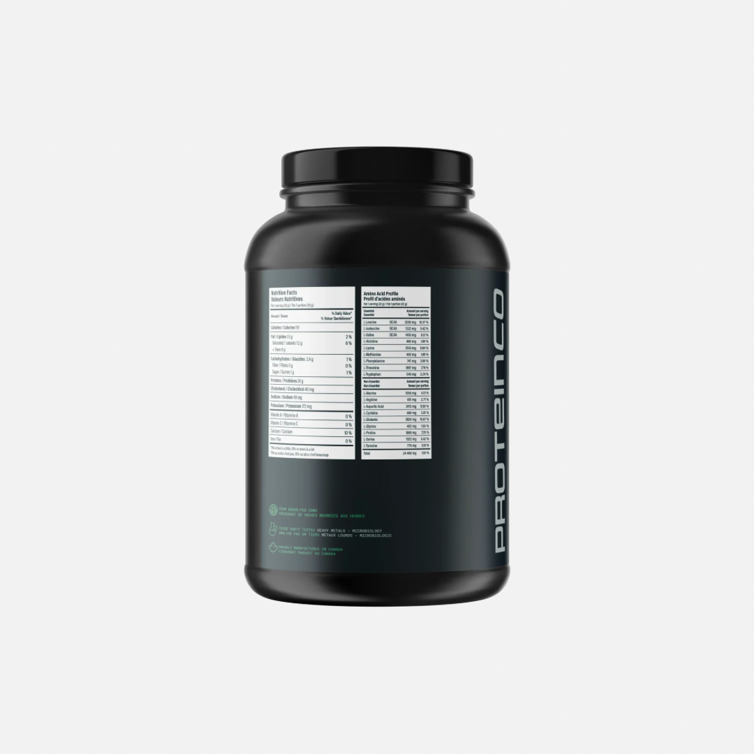PROTEINCO - Whey Concentré Naturel de Nouvelle Zélande