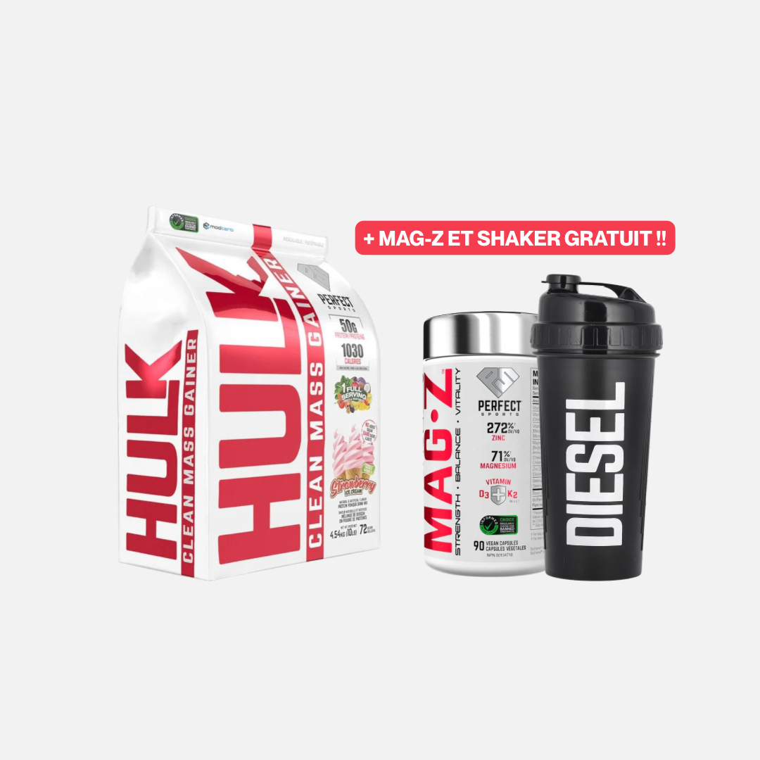 MASS GAINER HULK + GRATUITÉS