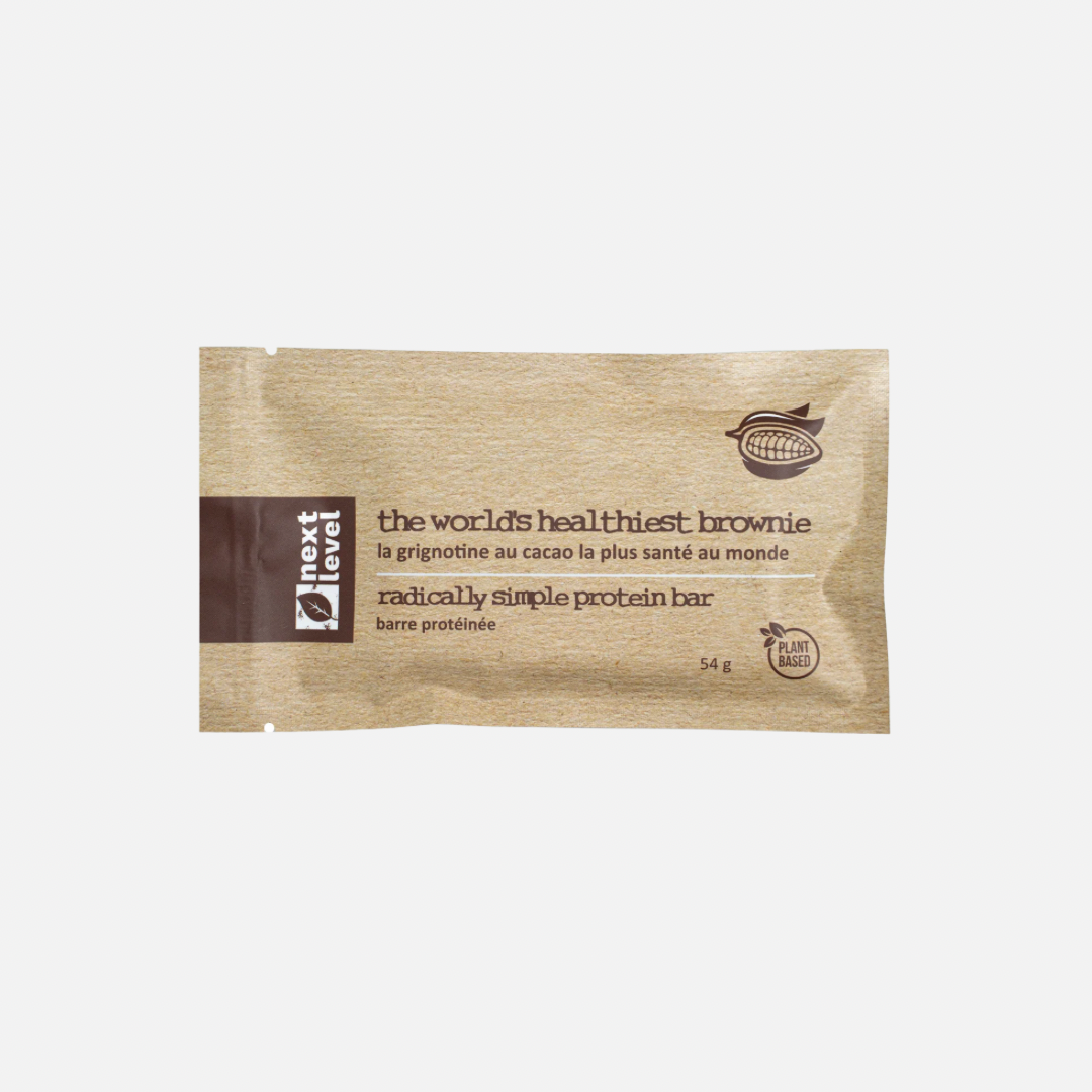 NEXT LEVEL the world's healthiest brownie - Barre protéinée brownie