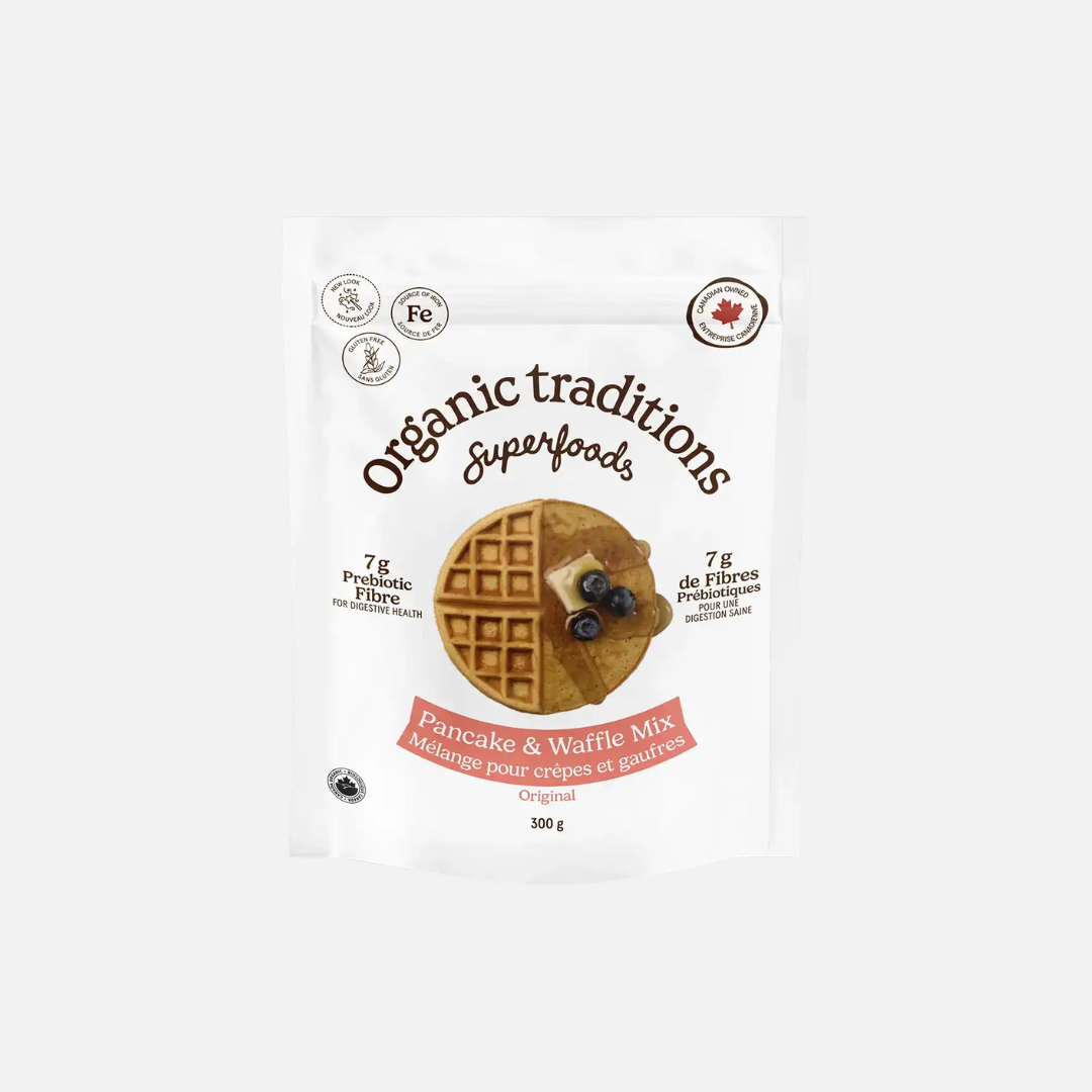 ORGANIC TRADITIONS Préparation pour crêpes et gaufres - Matcha