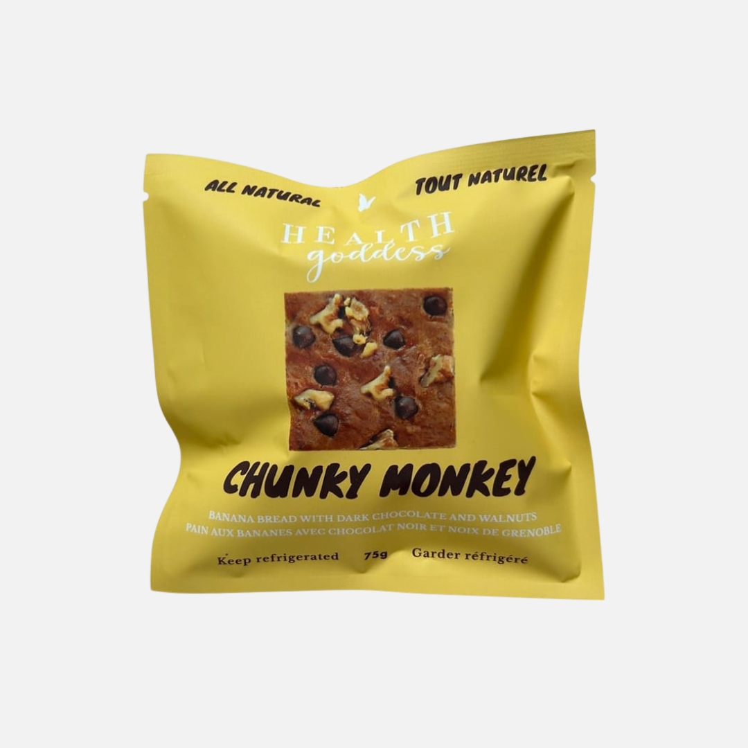 HEALTH GODDESS - Pain aux Bananes Chunky Monkey