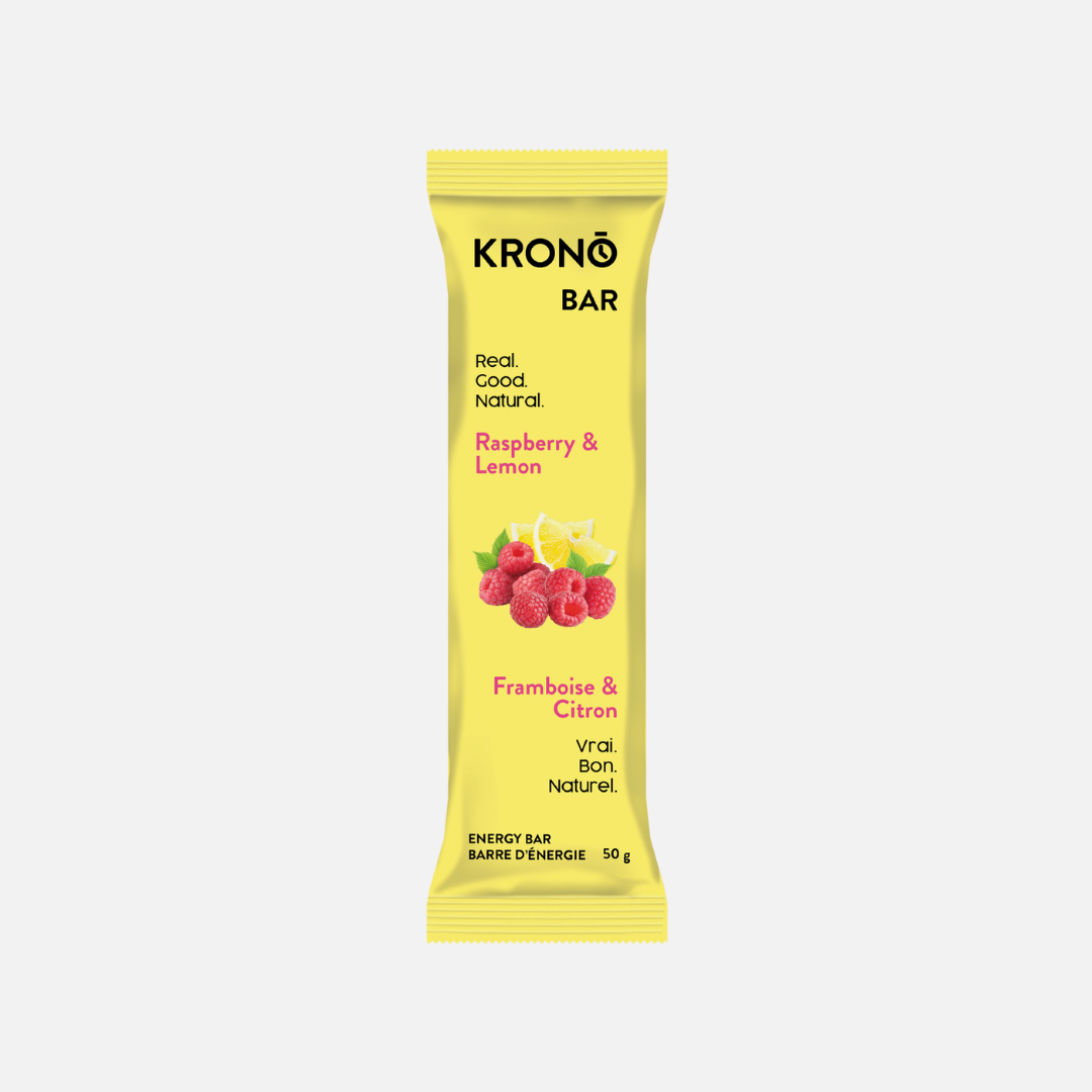 KRONO NUTRITION Barre d'énergie - Framboise et Citron