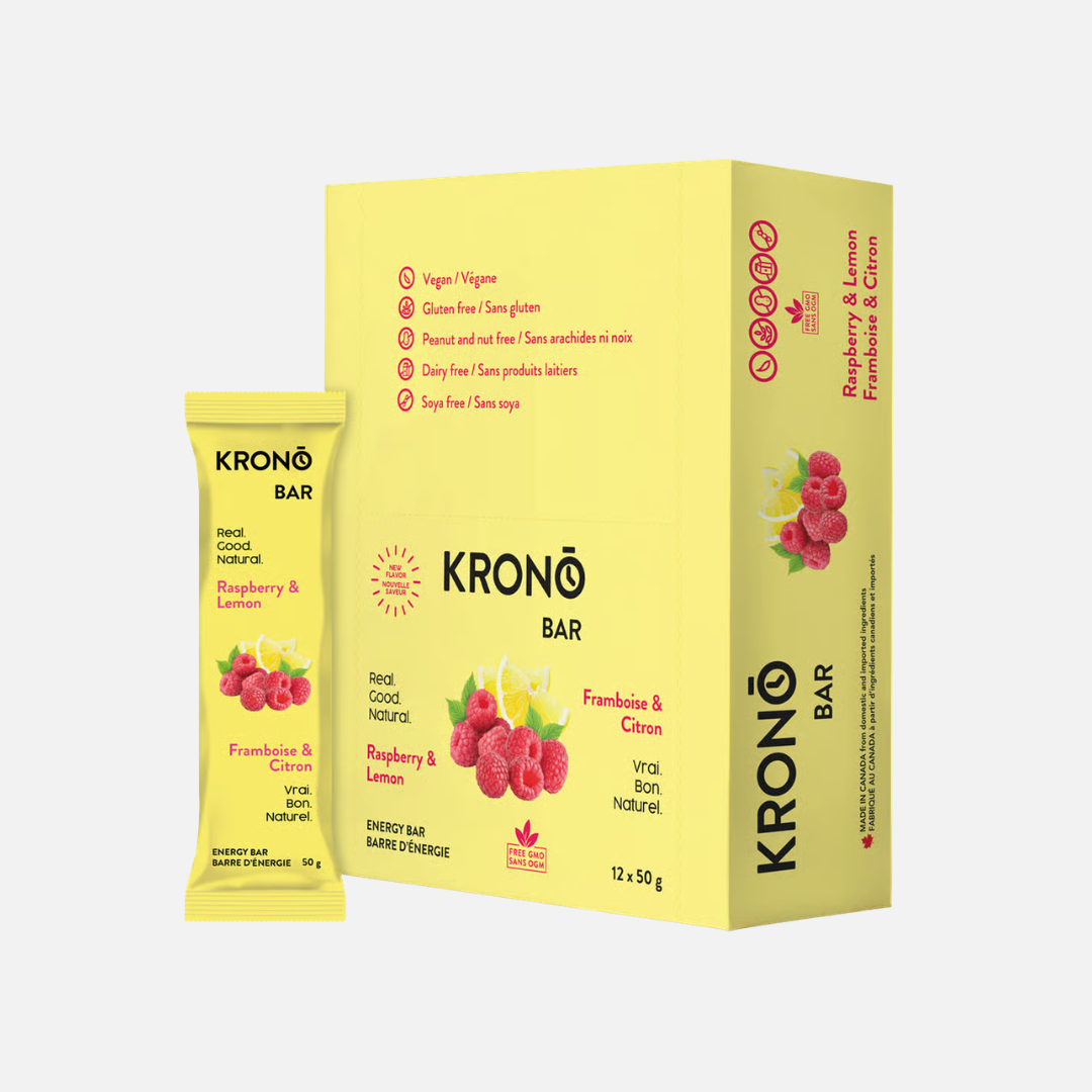 KRONO NUTRITION Barre d'énergie - Framboise et Citron