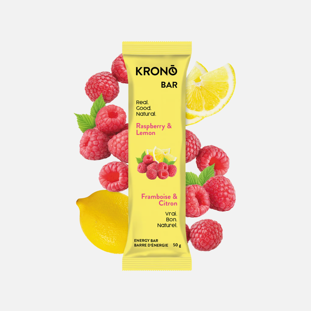 KRONO NUTRITION Barre d'énergie - Framboise et Citron