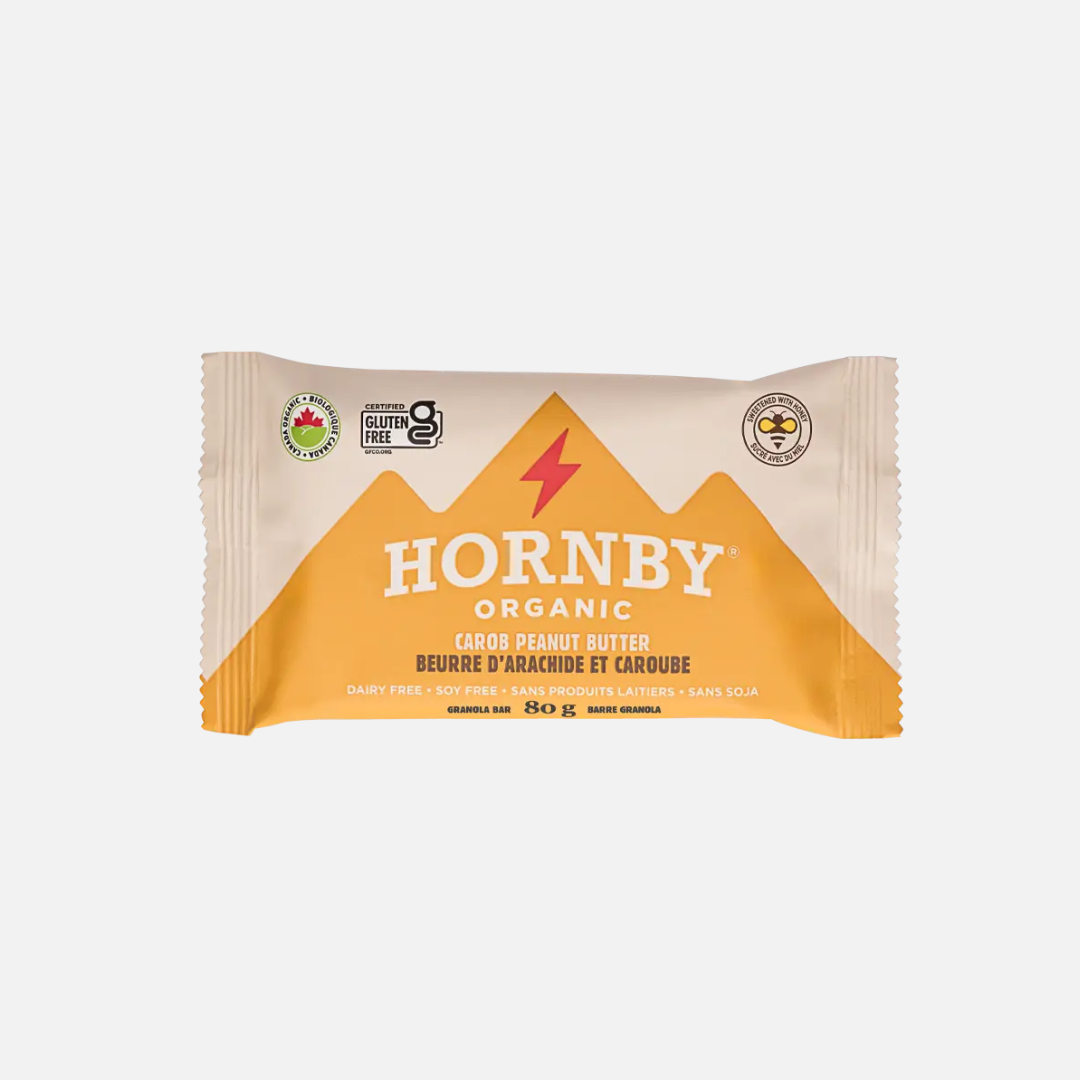 HORNBY Barre d'Énergie Biologique - Graines de Citrouille et Fudge